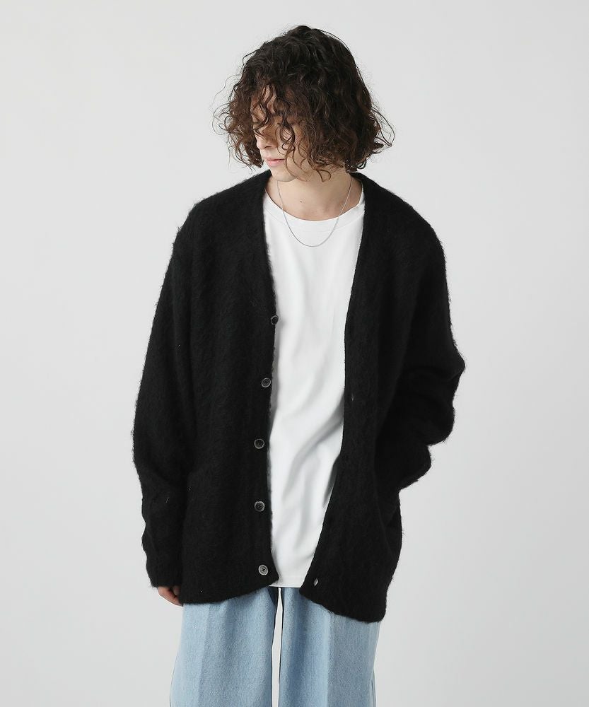 【大人気商品】yoriウール モヘア シャ ギージャケット カーディガン F 黒 20250913_camphor51185.jpg?v=