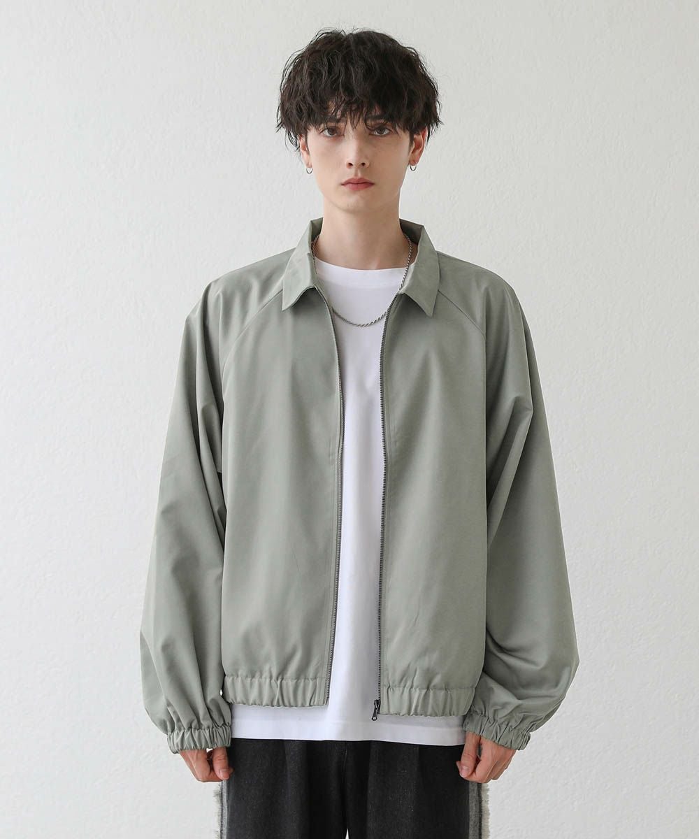 自由区　ウエストシェイプ ショートブルゾン　44 大きいサイズ　定価33000円 ドルマンスリーブオーバーサイズショートブルゾン | ASTRONOMY