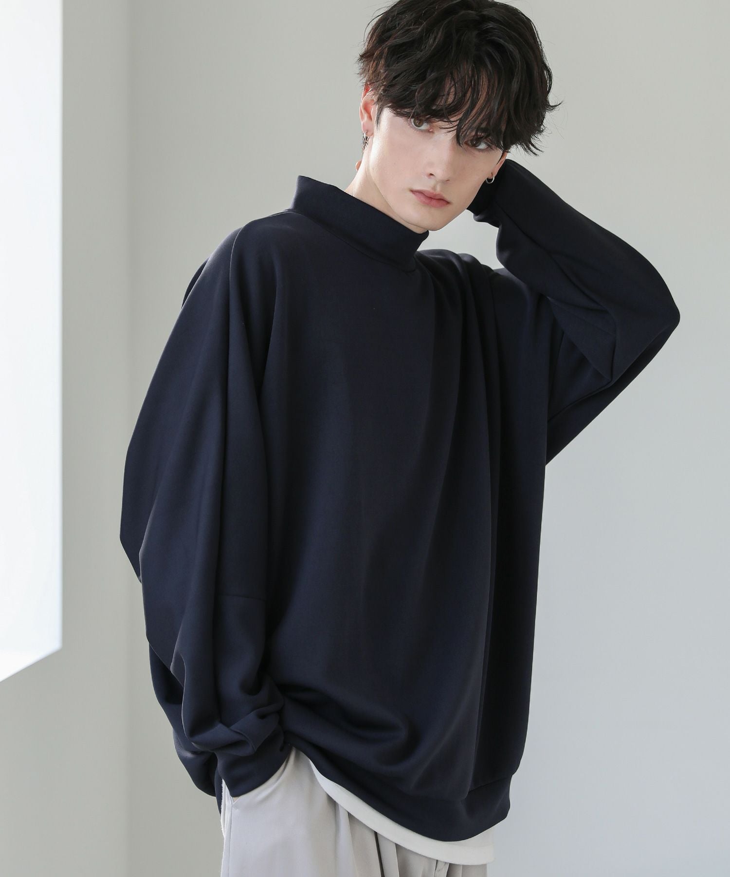 ｱｽﾄﾗｯﾄ ドロップスリーブプルオーバー ASTRAET｜レグ ヤッコ スリーブ シャツ 5416-270-0150-yh - Piu di