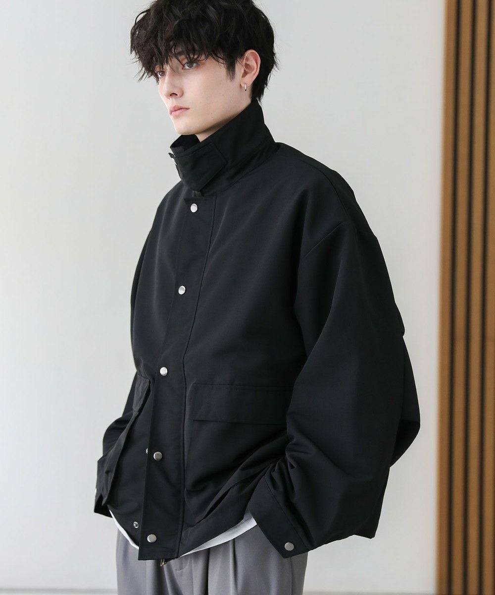 Still by Hand コーデュロイ襟ブルゾン 美品 定価49,500円 STILL BY HAND 襟コーデュロイ切り替えレインブルゾン 「BL0173