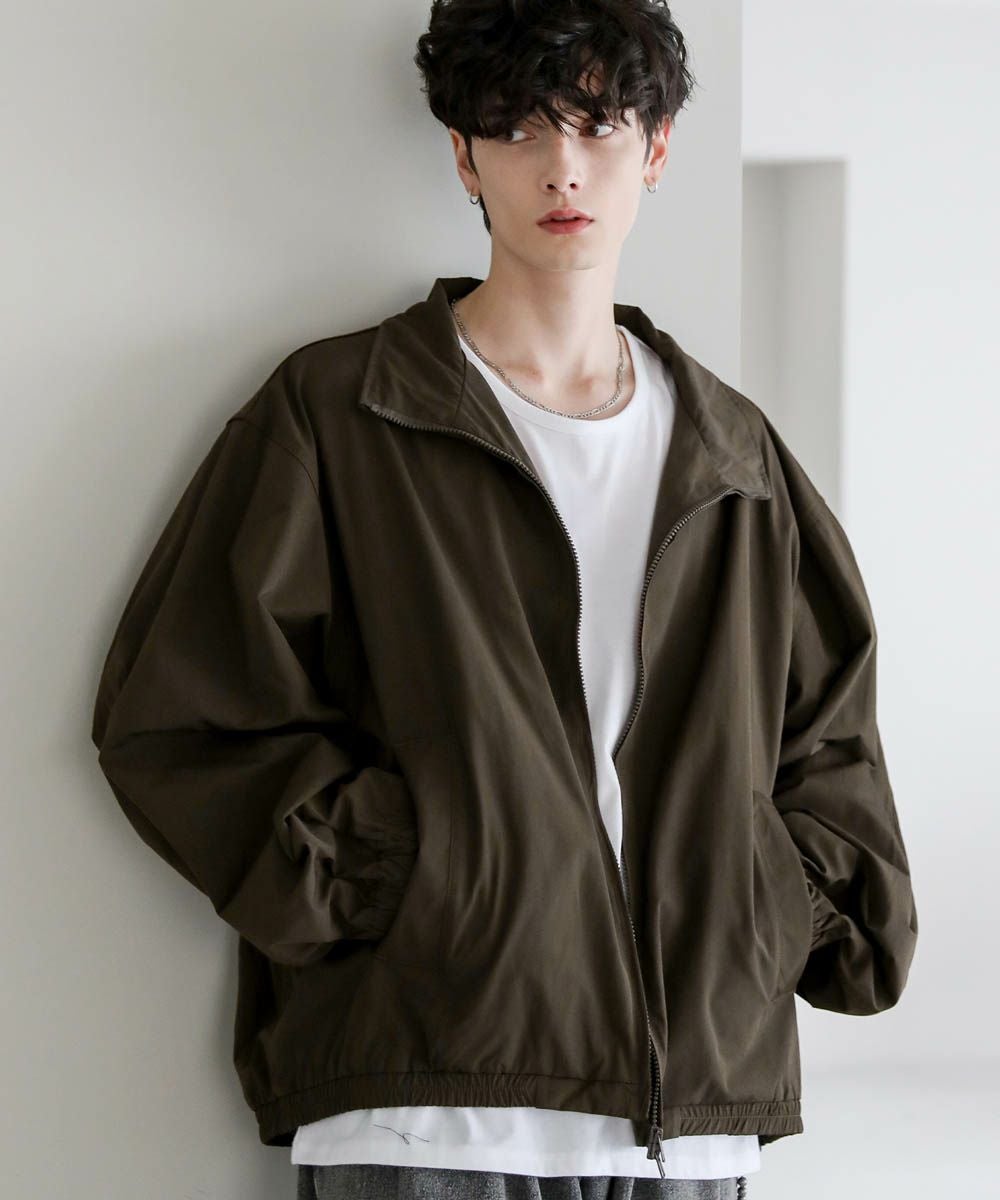 エメレオンドレ ダブルジップベロア トラックジャケットGreen XL XLARGE（エクストラ ラージ） VELOUR TRACK JACKET ベロア トラック