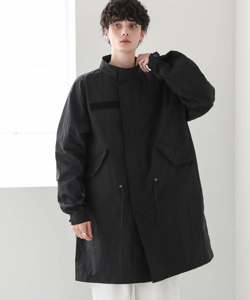 SOPHNET. 16AW 2レイヤーモッズコート 黒　サイズM Jungle Storm（ジャングルストーム） モッズコート コート 「31