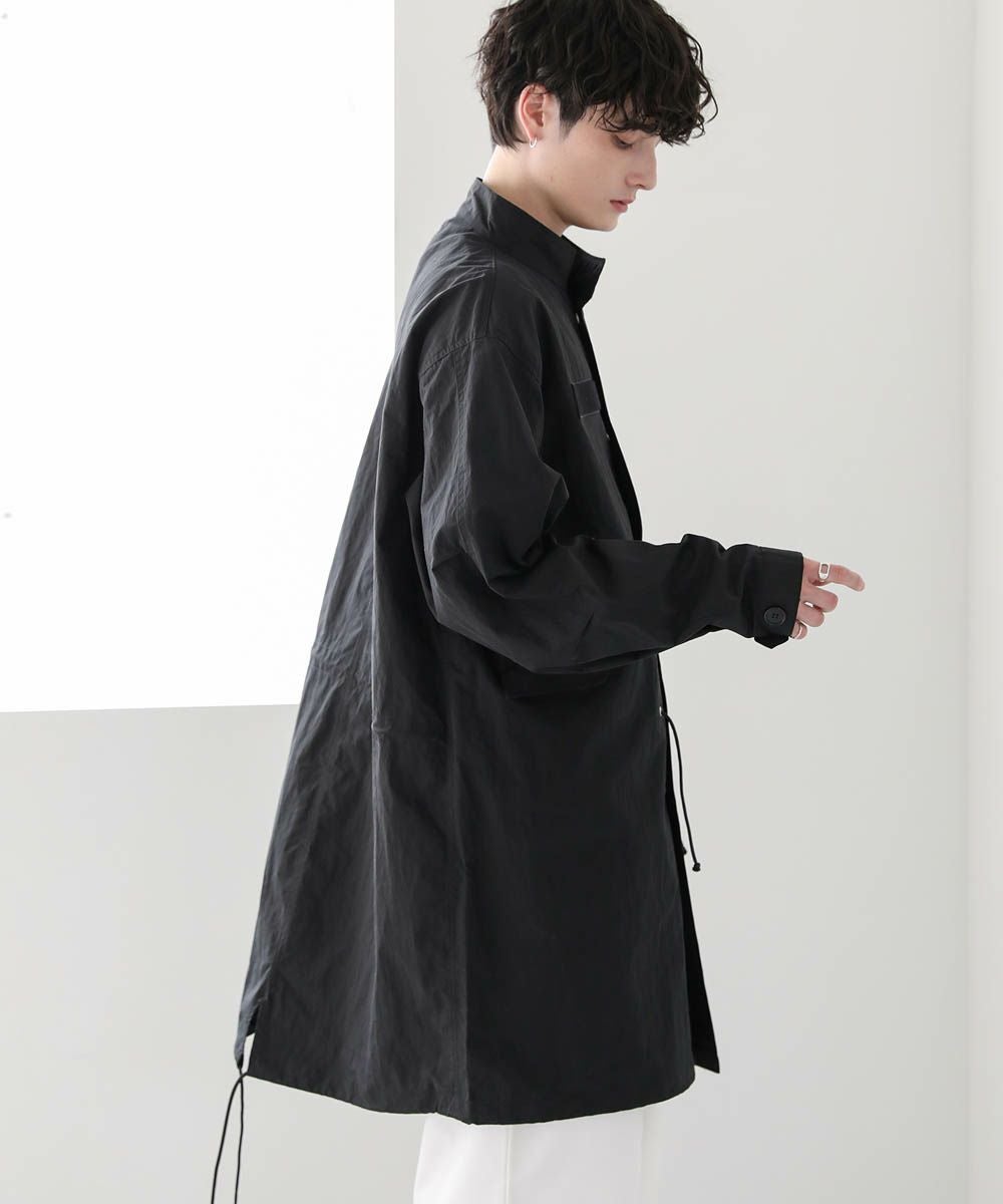 【希少LL】バーバリーロンドン ロング モッズコート ブラック Buyer's Select/オーバーサイズシルエットロングモッズコート | ASTRONOMY