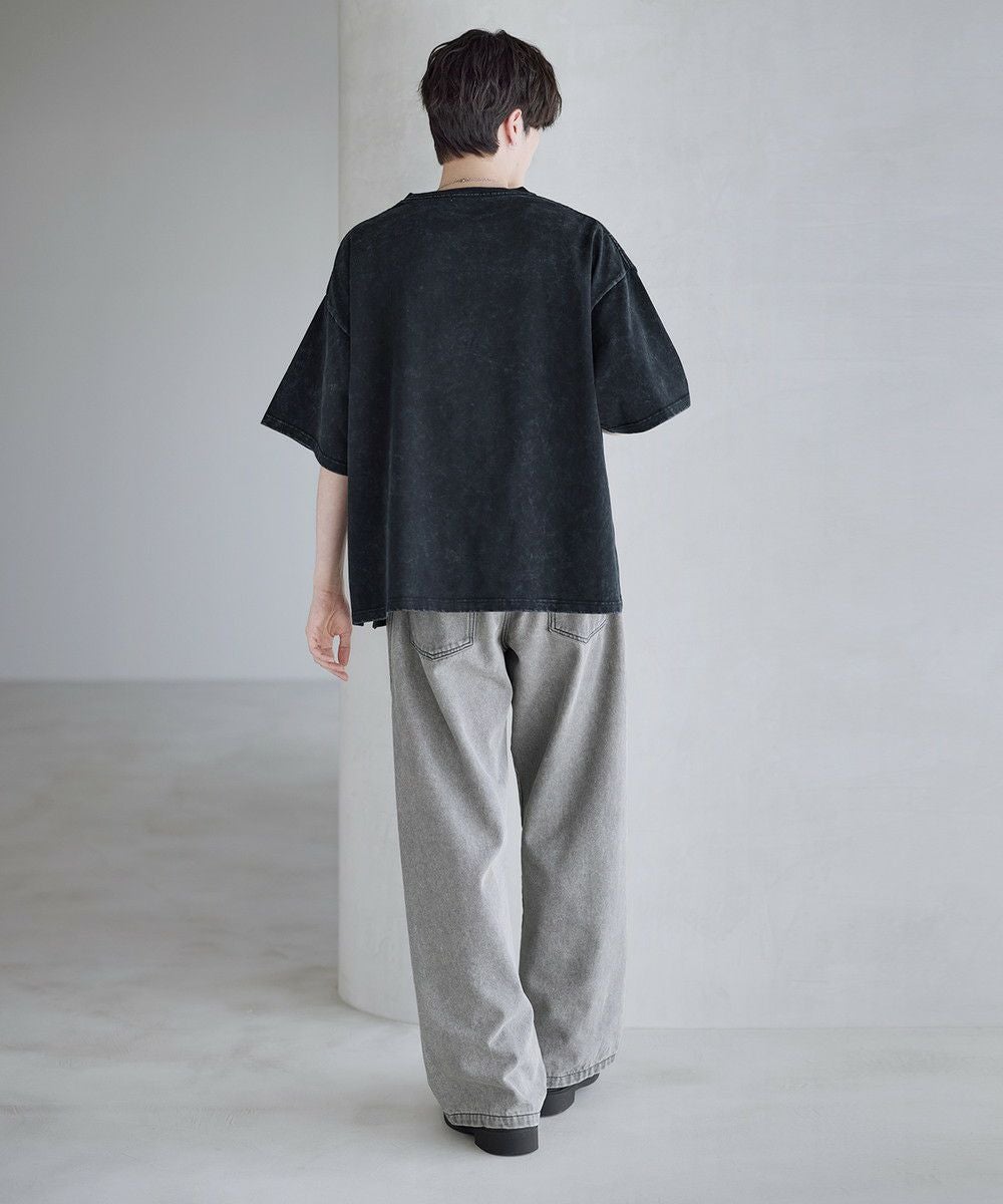 ピグメント加工ビッグシルエット半袖Tシャツ | ASTRONOMY