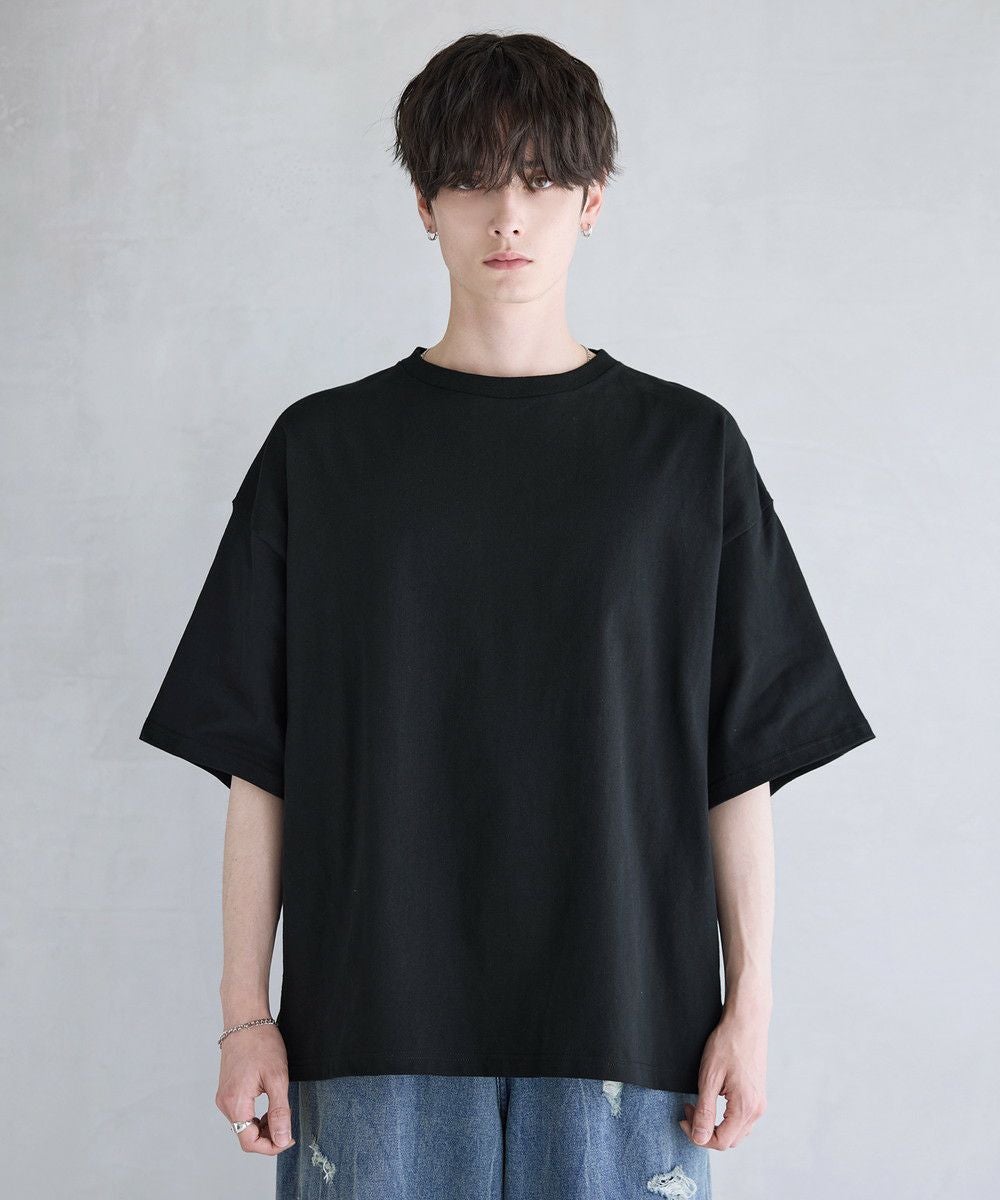 ピグメント加工ビッグシルエット半袖Tシャツ | ASTRONOMY