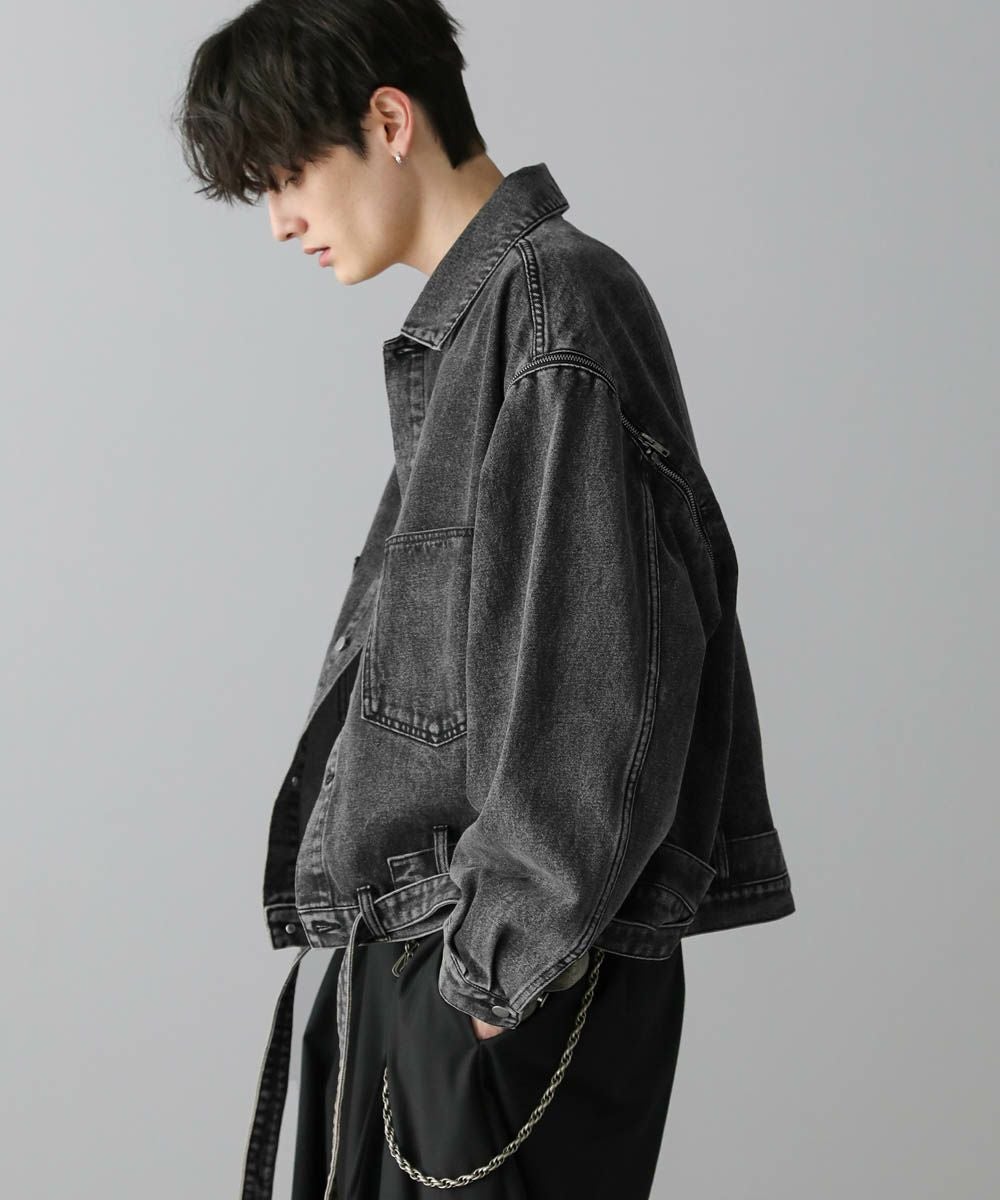 CHIGNON シニヨン オーバーブルゾン ブラック 2024秋冬 未使用 yp-00192_2.jpg
