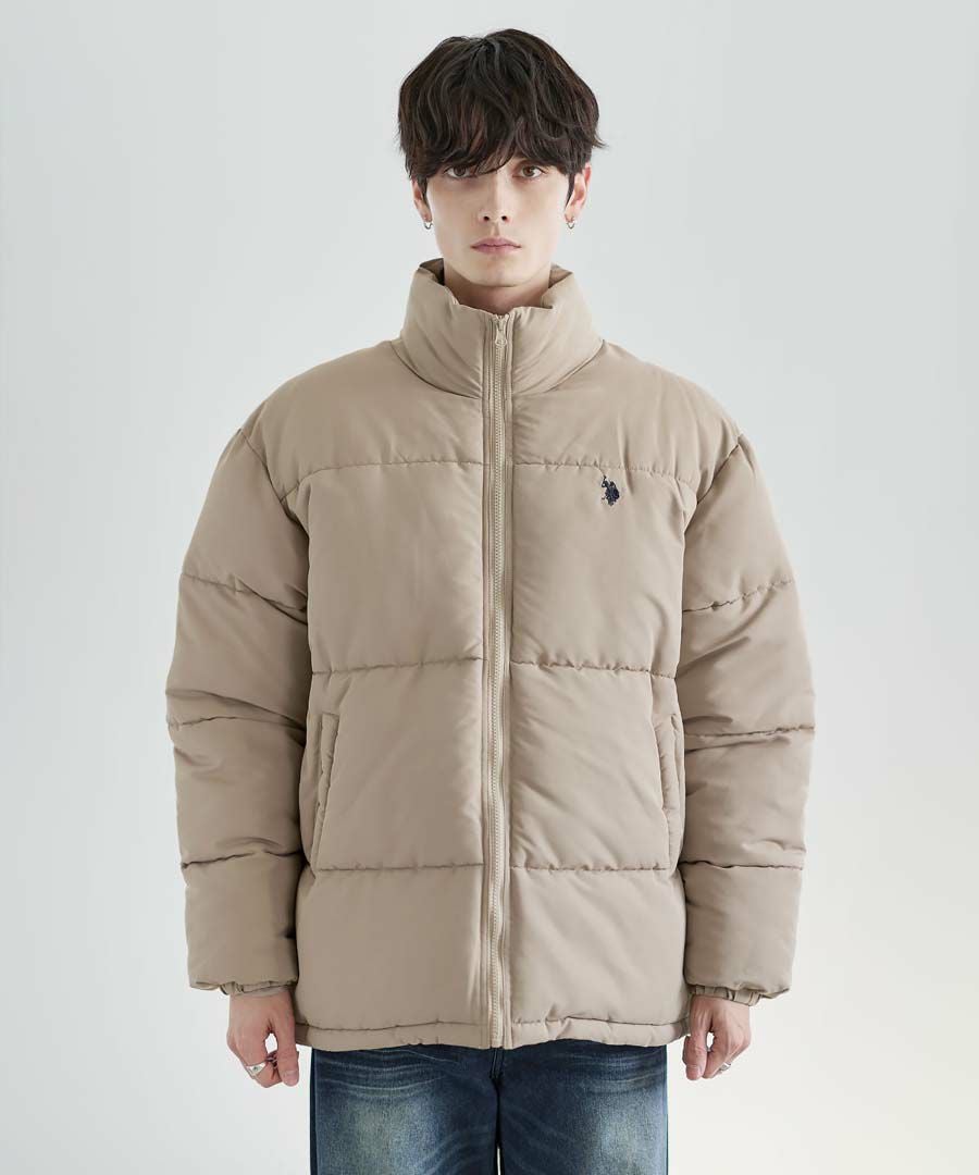 POLO ベージュ ジッパー付きジャケット POLO RALPH LAUREN（ポロ・ラルフローレン） フロントジップアップ
