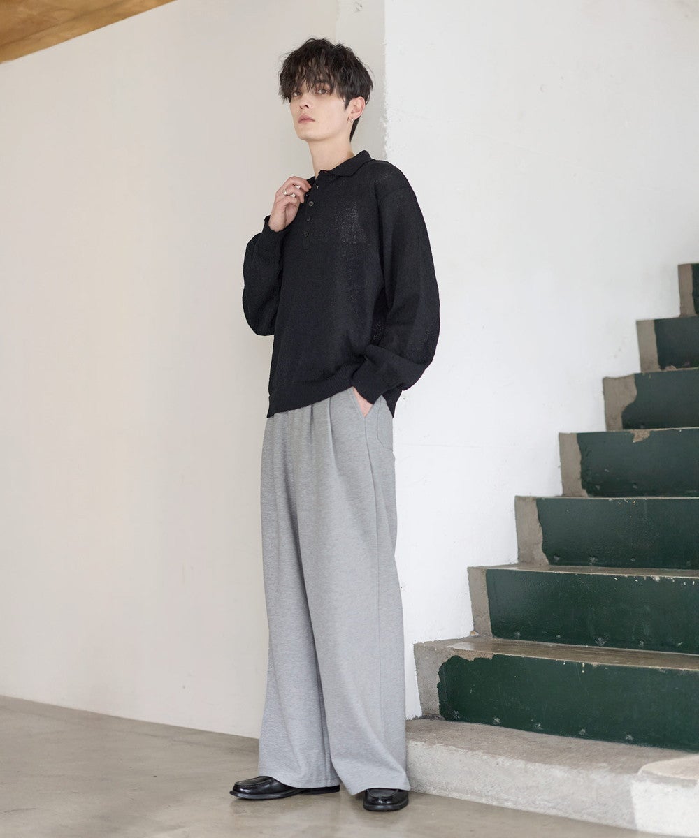 〓一部予約販売・6月下旬頃発送予定〓 2タック鹿の子スウェット